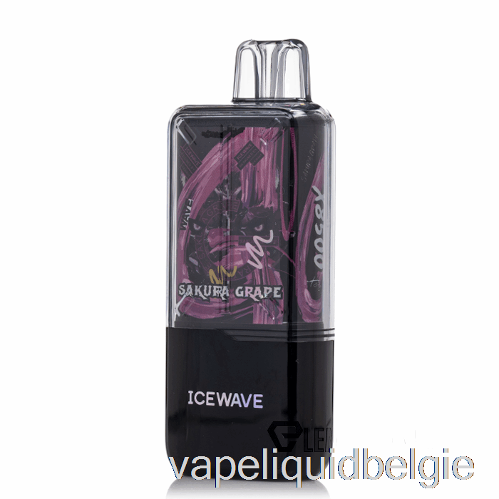 Vape Vloeibare Icewave X8500 Wegwerp Sakura Druif